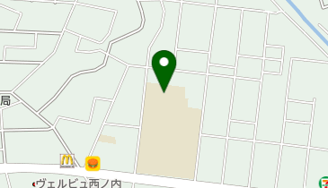 郡山市立郡山第五中学校の地図画像