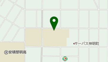 郡山市立郡山第二中学校の地図画像