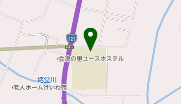 喜多方市立塩川中学校の地図画像