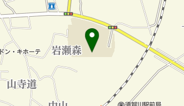 須賀川市立第二中学校の地図画像