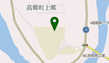 喜多方市立高郷中学校の地図画像