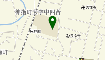 会津若松市立日新小学校の地図画像