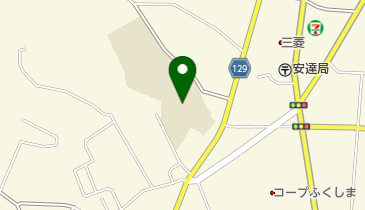 二本松市立油井小学校の地図画像