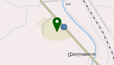 田村市立大越小学校の地図画像