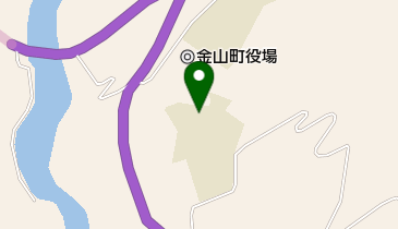 金山町立かねやま小学校の地図画像