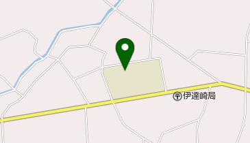 桑折町立伊達崎小学校の地図画像