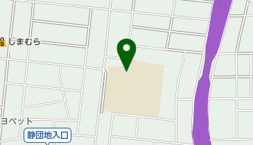 郡山市立大成小学校の地図画像