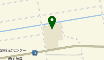 白河市立五箇小学校の地図画像
