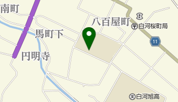 白河市立白河第三小学校の地図画像