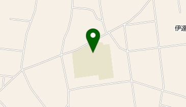 伊達市立東小学校の地図画像