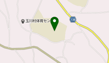玉川村立須釜小学校の地図画像