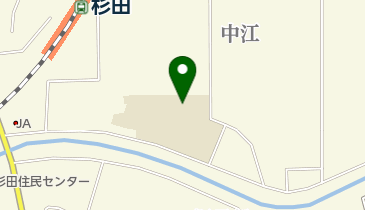 二本松市立杉田小学校の地図画像