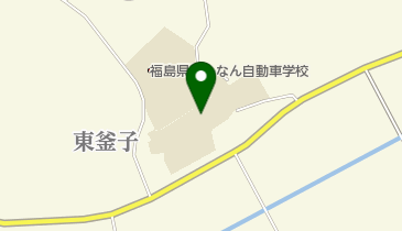 白河市立釜子小学校の地図画像