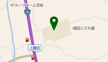 平田村立蓬田小学校の地図画像