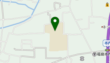 福島市立鎌田小学校の地図画像