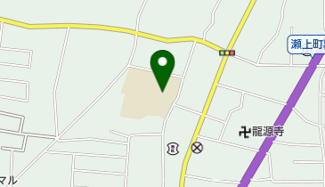 福島市立瀬上小学校の地図画像