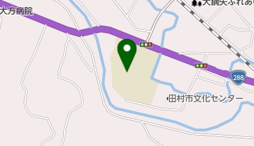 田村市立船引小学校の地図画像