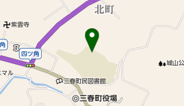 三春町立三春小学校の地図画像