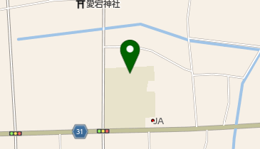 伊達市立粟野小学校の地図画像