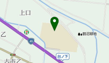 会津坂下町立坂下東小学校の地図画像