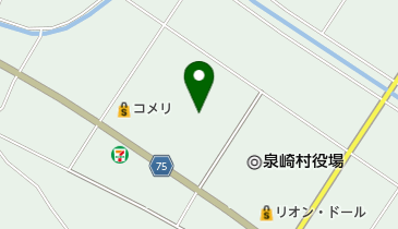 泉崎村立泉崎幼稚園の地図画像