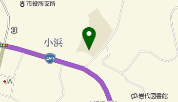 二本松市立小浜幼稚園の地図画像