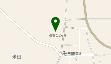 会津美里町立新鶴幼稚園の地図画像