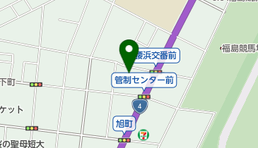 福島こひつじ幼稚園の地図画像