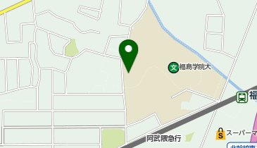 福島学院大学認定こども園の地図画像
