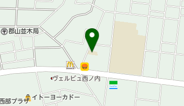 福島県立須賀川支援学校郡山校の地図画像