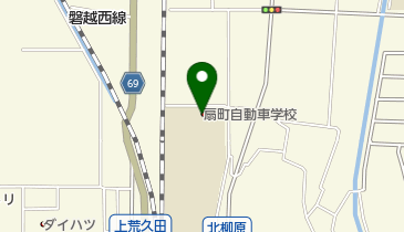 扇町自動車学校の地図画像