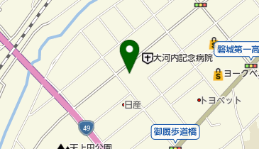 いわき市医療センター看護専門学校の地図画像