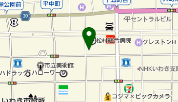 松村看護専門学校の地図画像