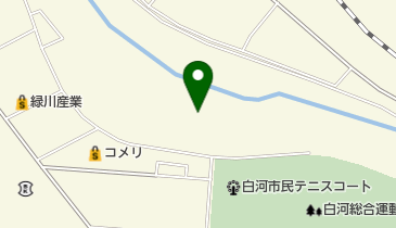 白河医師会白河准看護学院の地図画像