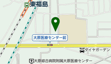 大原看護専門学校の地図画像