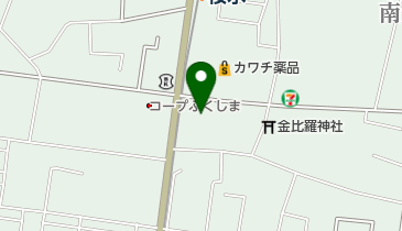 福島市笹谷保育所の地図画像