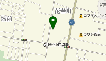 会津若松市中央保育所の地図画像