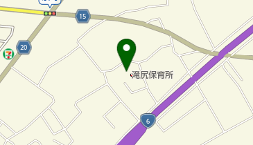 滝尻保育所の地図画像