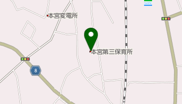 本宮第三保育所の地図画像