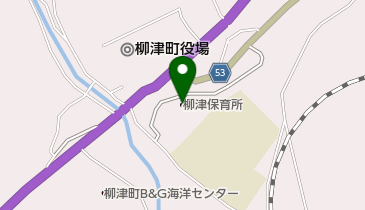 柳津保育所の地図画像