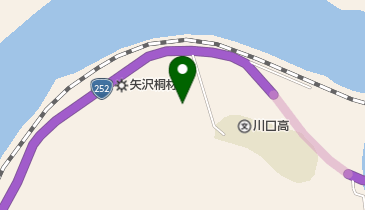 金山町立川口保育所の地図画像