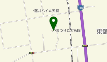 矢祭町立やまつりこども園の地図画像