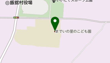 飯舘村立までいの里のこども園の地図画像