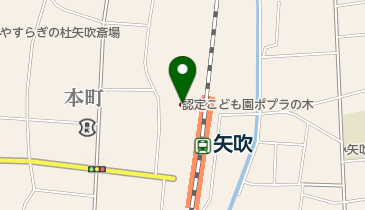 認定こども園ポプラの木の地図画像