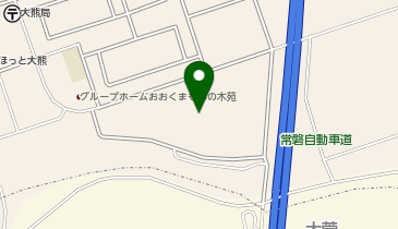 大熊町立認定こども園学び舎ゆめの森の地図画像