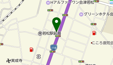 KATEKYO学院会津駅前校の地図画像