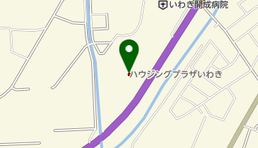 FTV福島テレビハウジングプラザいわき展示場の地図画像