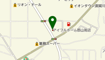 アイフルホーム郡山南店須賀川展示場の地図画像