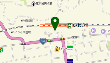 エスパルいわきの地図画像