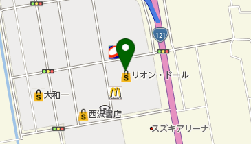 リオン・ドール会津アピオ店の地図画像